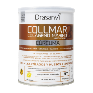 Collmar Colagénio Marinho com Magnésio e Curcuma 300gr - Limão - Drasanvi