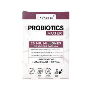 Probióticos Saúde Mulher 20 Cápsulas - Drasanvi