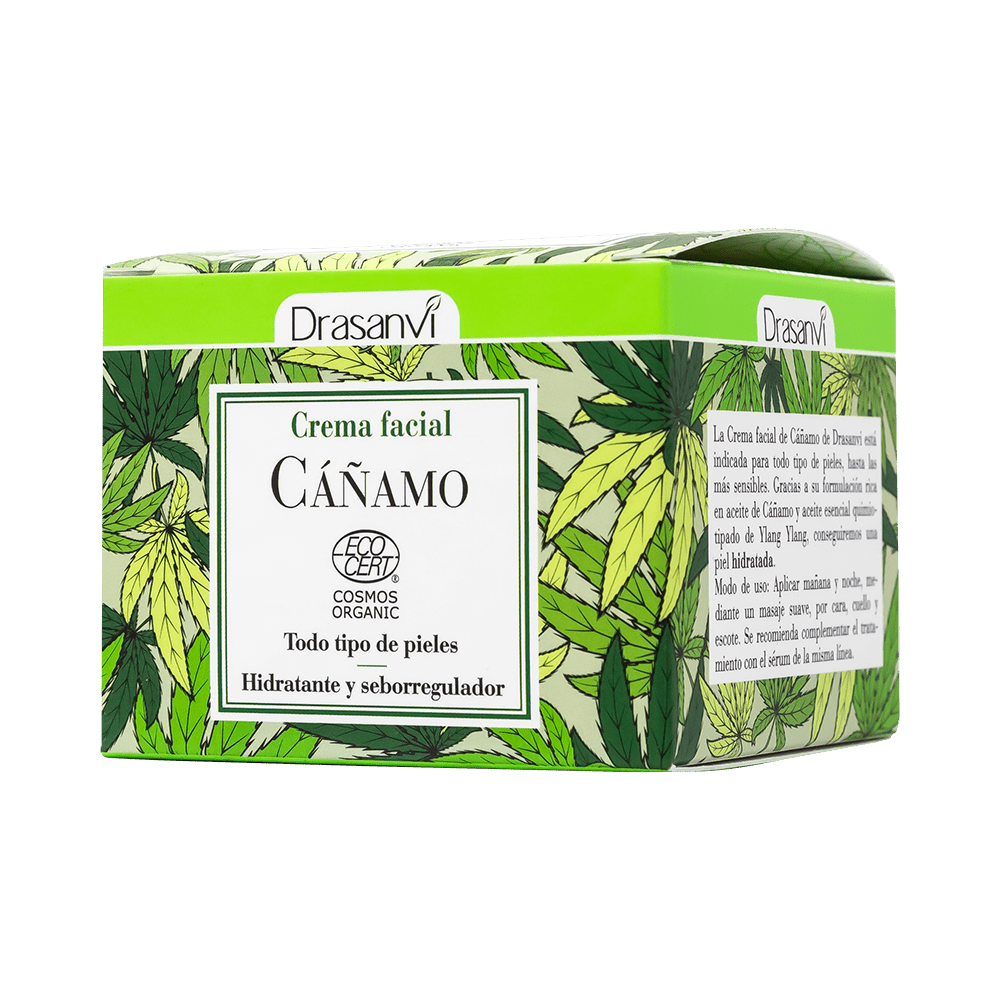 Creme Facial Canhamo 50ml - Drasanvi