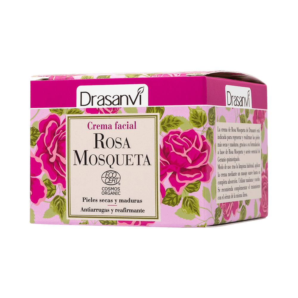 Creme Facial Rosa Mosqueta 50 ml - Drasanvi Cosmética Natural