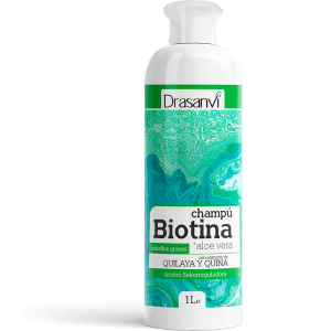 Champô Biotina e Aloe Vera Cabelo Oleoso 1L - Drasanvi