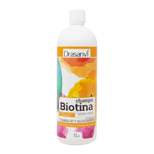 Champô Biotina e Aloe Vera Cabelo Seco 1L - Drasanvi