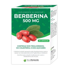 Berberina 500 Mg 90 Cápsulas - Novo Horizonte