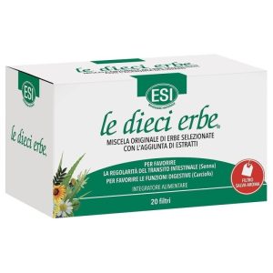 Le Dieci Erbe Tisana 20 Saquetas - ESI