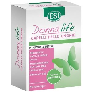 Donna Life Cabelo Pele Unhas 60 Cápsulas - ESI