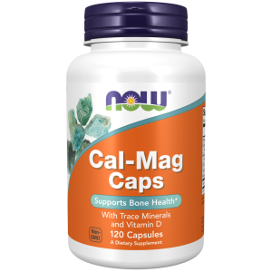 Cal-Mag Caps - 120 Cápsulas - Now