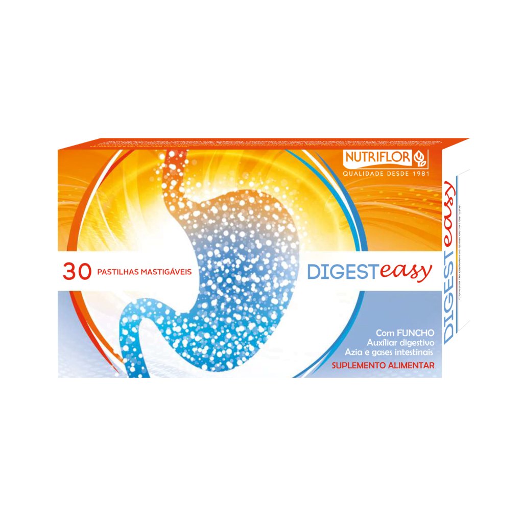 Digesteasy 30 pastilhas - Nutriflor
