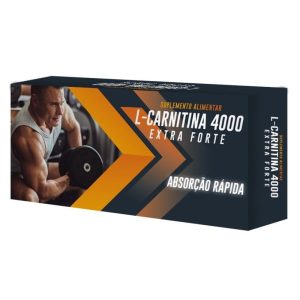 L-Carnitina 4000 Extra Forte 30 Ampolas - Novo Horizonte