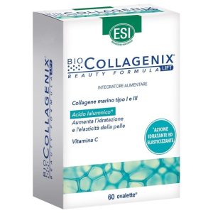 Biocollagenix Colagénio Marinho + Ácido Hialuronico 60 Comprimidos - ESI