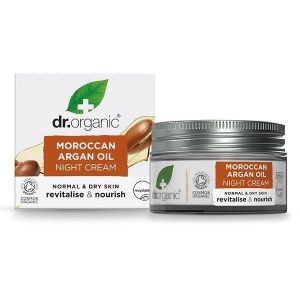 Creme Noite Óleo de Argão Bio 50ml - Dr. Organic