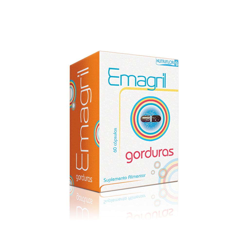 Emagril – Gorduras 60 Cápsulas - Nutriflor