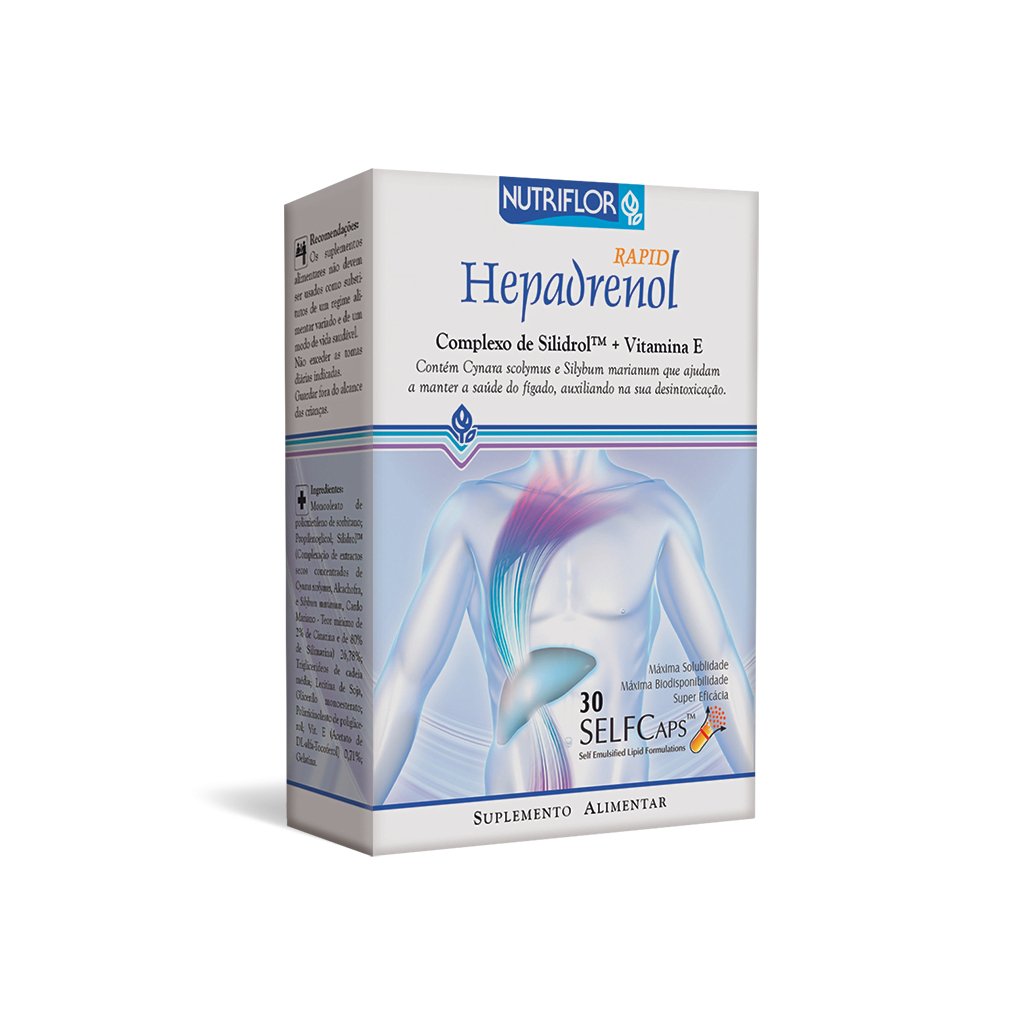 Hepadrenol Rapid 30 Cápsulas - Nutriflor