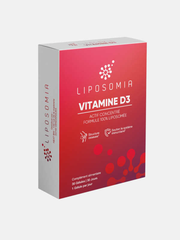 Vitamina D3 30 Cápsulas - Liposomia