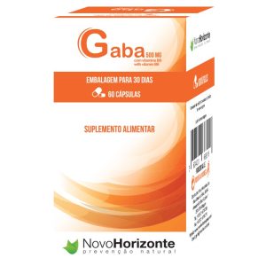 Gaba 500 mg 60 cápsulas - Novo Horizonte