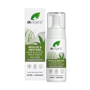 Mousse Reparadora Óleo de Cânhamo Bio 150ml - Dr. Organic