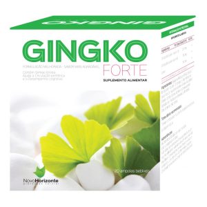 Gingko Biloba Forte 20 ampolas - Novo Horizonte