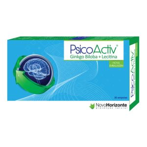 Psico Activ + Ginkgo Biloba 30 ampolas - Novo Horizonte