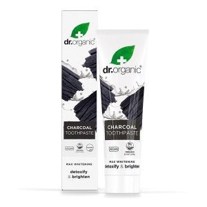 Pasta de Dentes Branqueadora Carvão Ativado Bio 100ml - Dr. Organic