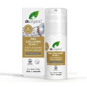 Creme Facial Black Pearl Colagenio Todos os Tipos Pele 50ml - Dr. Organic