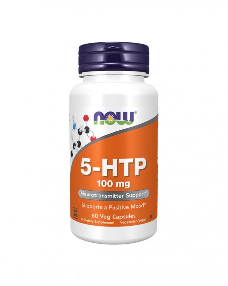 5-HTP 100 mg 60 cápsulas - Now