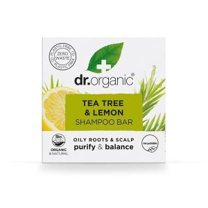Champô Sólido Melaleuca Limão Bio 75gr- Dr. Organic