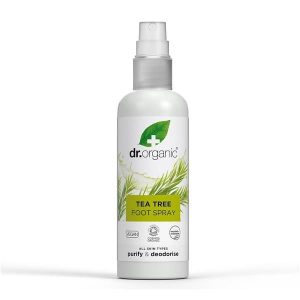 Spray Pés Purificante e Desodorizante Melaleuca Bio 100ml - Dr. Organic
