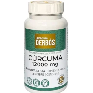 Curcuma 12000mg – 60 cápsulas – Derbós
