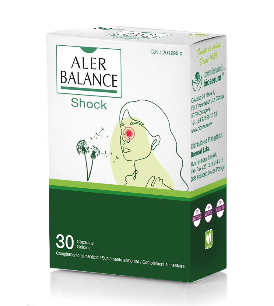 Aler Balance Shock 30 cápsulas - Bioserum