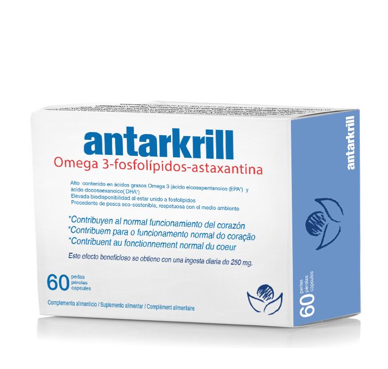 Antarkrill Óleo de Krill e Ómega 60 Pérolas - Bioserum