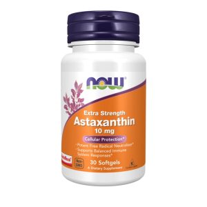 Astaxanthin Extra Strength - 10mg - 30 Cápsulas Moles