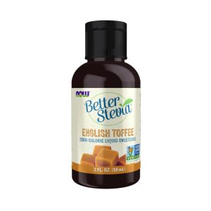 Better Stevia Liquid - English Toffee - 59 ml,