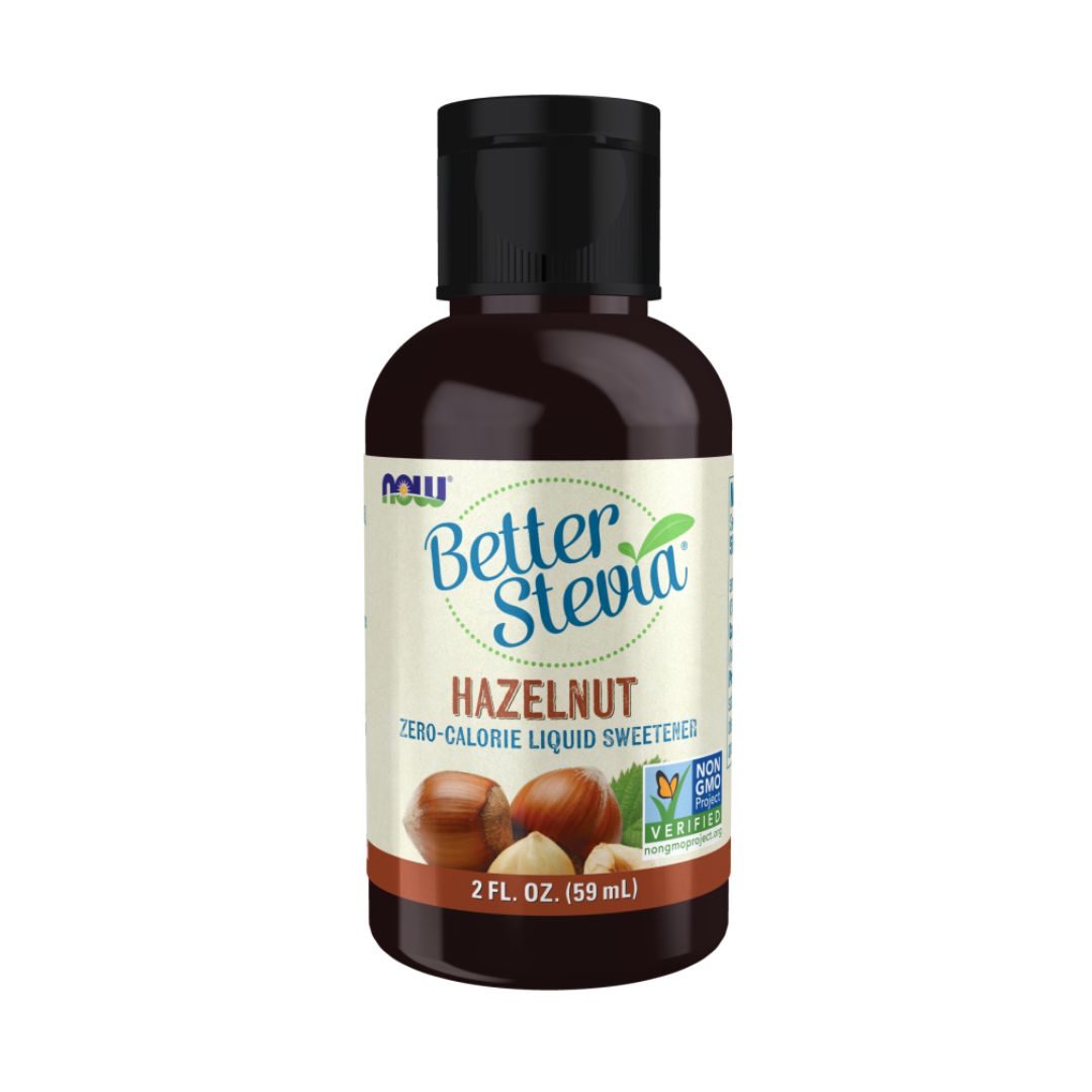 Better Stevia Liquid - Hazelnut - 59 ml,