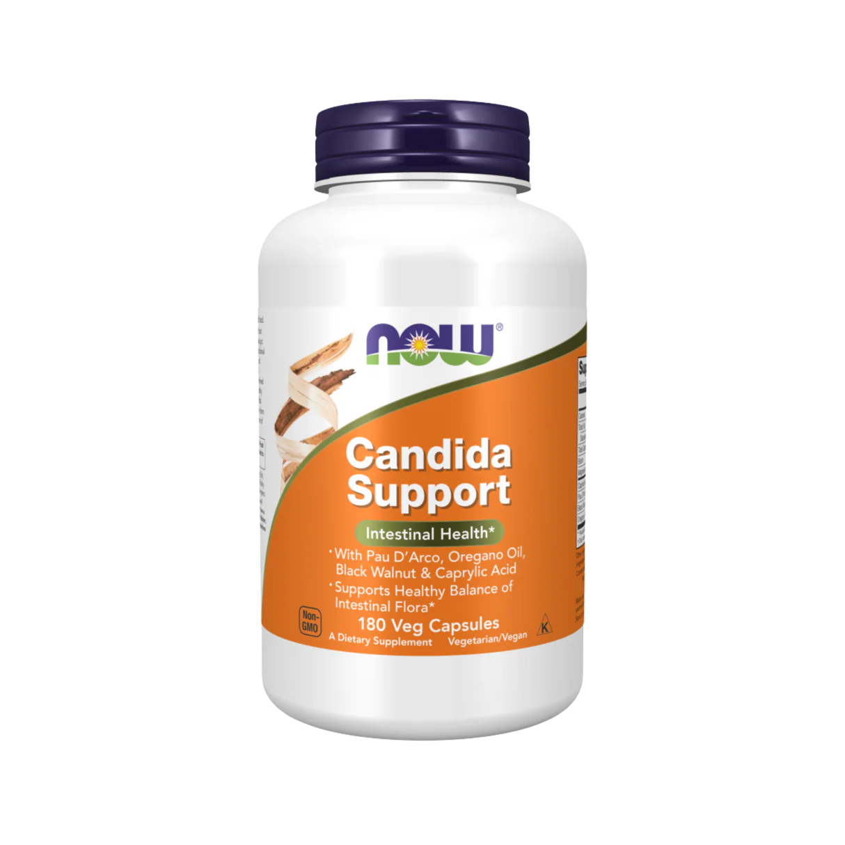 Candida Support - 180 Capsulas - Now