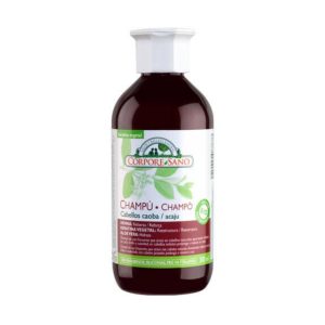 Champu de henna para el pelo castaño 300 ml - Corpore Sano