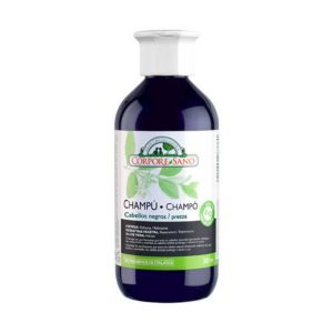 Champu de henna para el pelo negro 300 ml - Corpore Sano