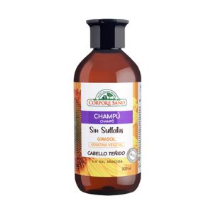 Champô Girassol Cabelo Pintado Vegan sem Sulfatos 300ml - Corpore Sano