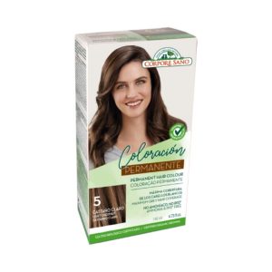 Coloração Permanente 5. Castanho claro 140ml - Corpore Sano