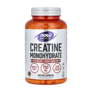 Creatina Monohidratada - 240 Cápsula - Now