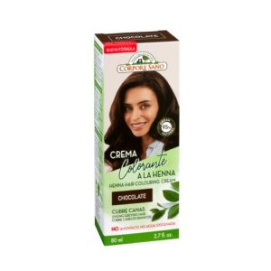 Creme Colorante Henna Chocolate 60ml - Corpore Sano