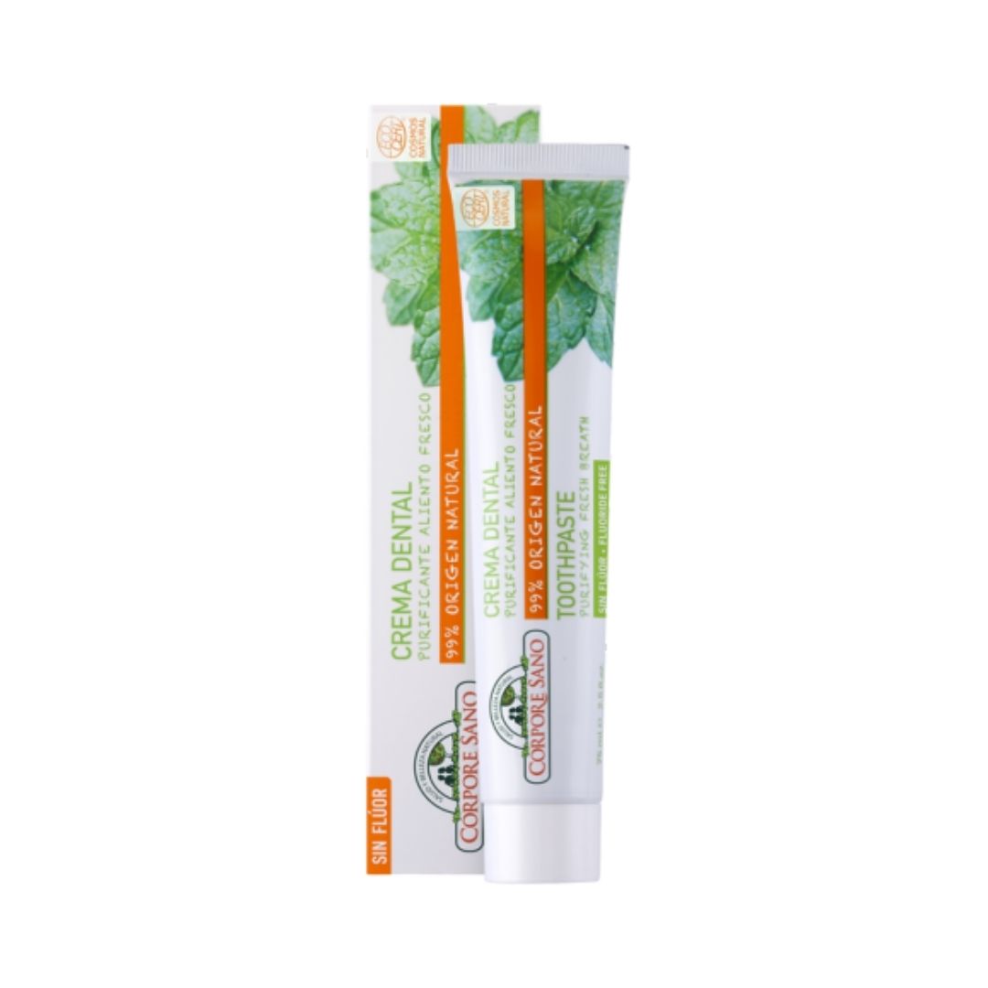 Pasta de Dientes purificante hálito fresco 75 ml - Corpore Sano