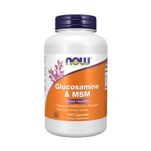 Glucosamine & MSM - 180 Cápsulas - Now