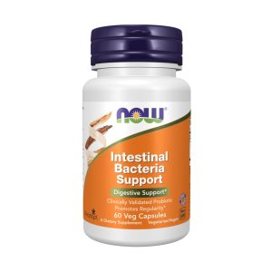Intestinal Bacteria Support - 60 Cápsulas - Now