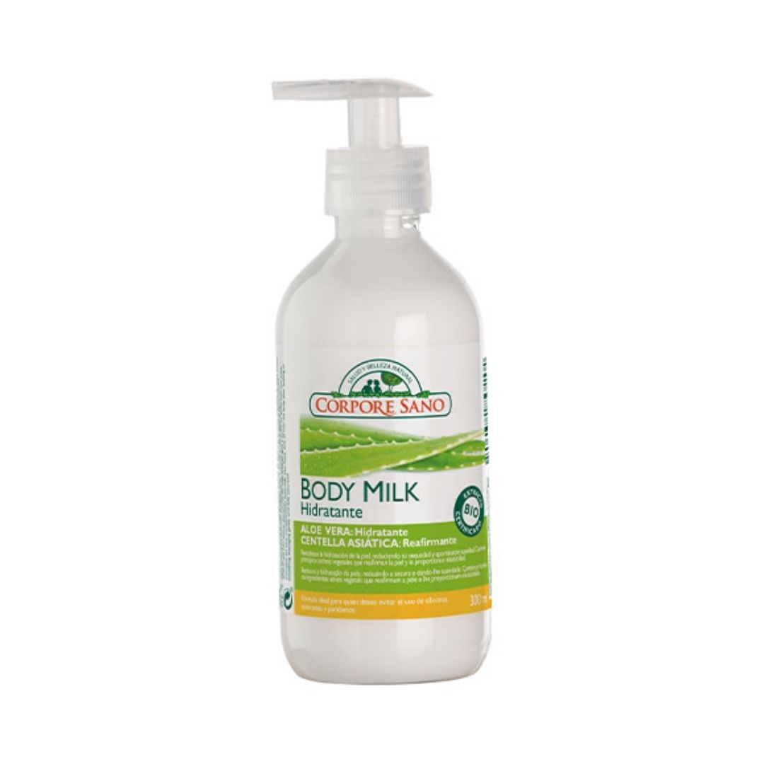 Leite Corporal Aloe Centella 300ml Corpore Sano