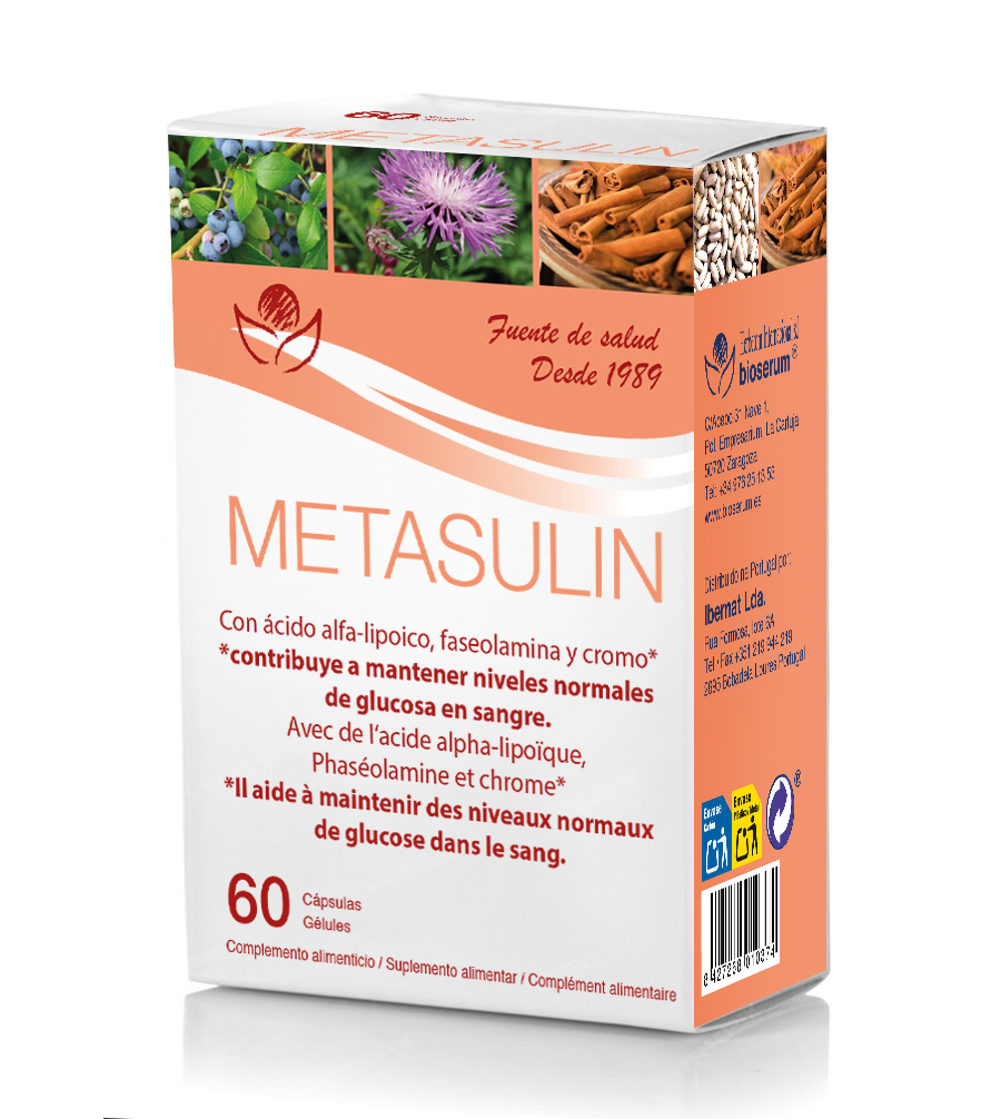 Metasulin 60 cápsulas Bioserum