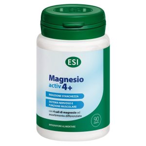 Magnesio Active 4+ 90 Comprimidos - ESI