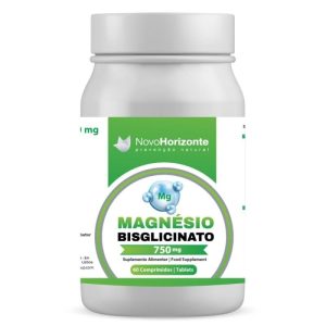 Magnésio Bisglicinato 750 mg 60 Comprimidos - Novo Horizonte