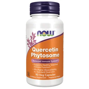 Quercetin Phytosome - 90 Capsulas - Now