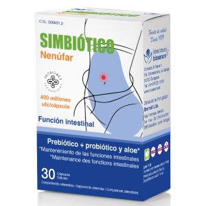 Simbiotico Nenufar Prebiótico Probiótico 30 cápsulas Bioserum