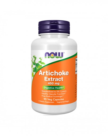 Alcachofa Extracto 450 mg 90 cápsulas - Now