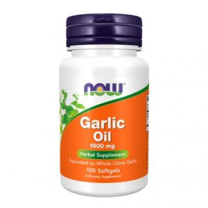 Alho - Garlic Oil  - 120 Cápsulas Moles - Now
